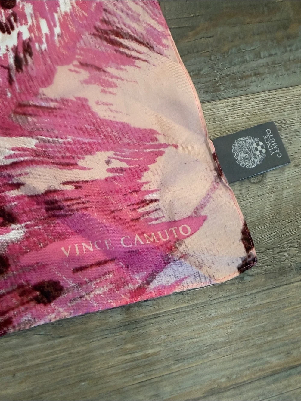 100% Silk Vince Camuto scarf